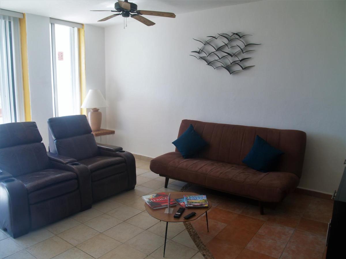 Beachfront Apartment Your Home In Косумель Екстер'єр фото